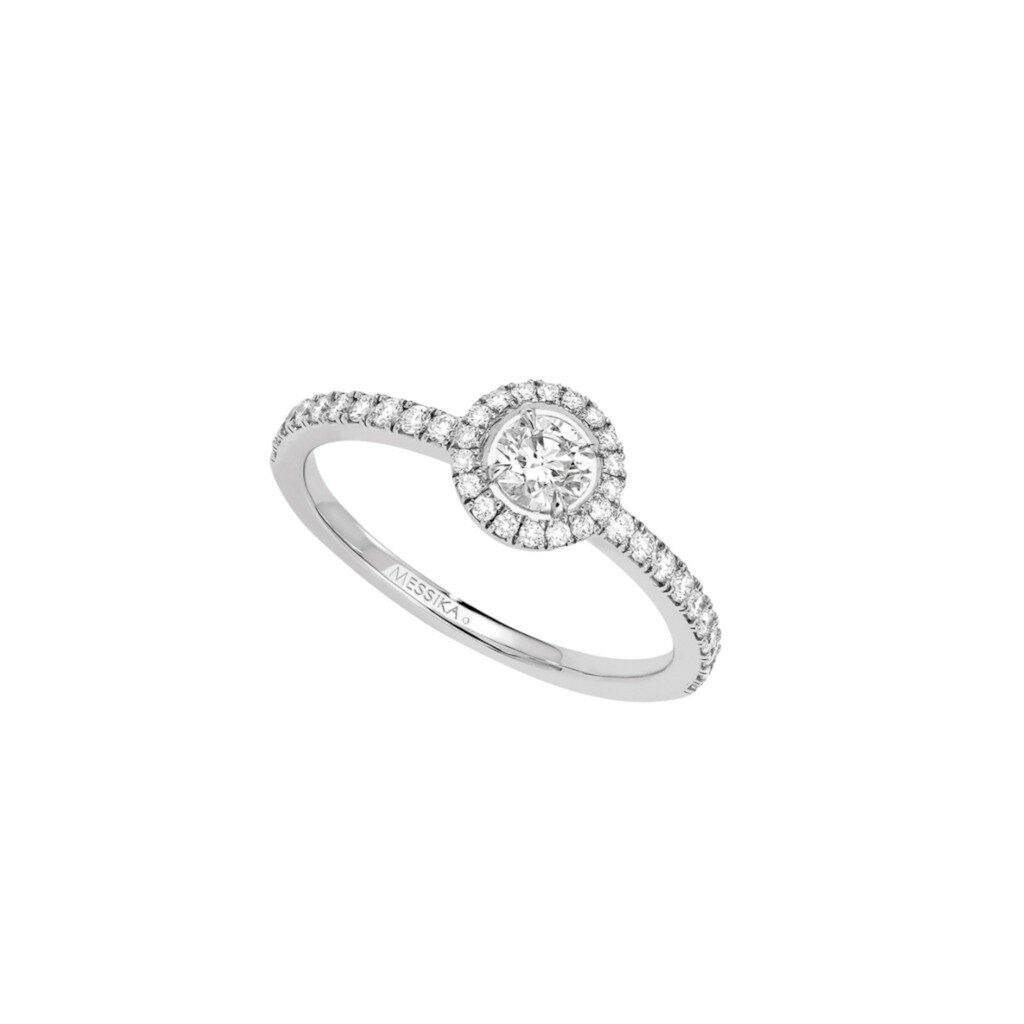 Halo-Ring mit Diamantbesatz von Messika